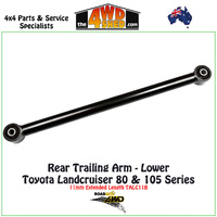 Rear Trailing Arm 80 & 105 Series Landcruiser 11mm Extended - Lower