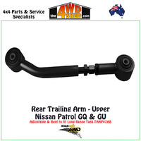 Rear Trailing Arm Nissan Patrol GQ & GU Adjustable & Bent - Upper