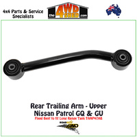 Rear Trailing Arm Nissan Patrol GQ & GU Fixed Bent - Upper