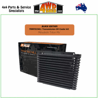 TransChill Arctic Black Transmission Cooler Kit Mitsubishi Triton MV TCB652DPK