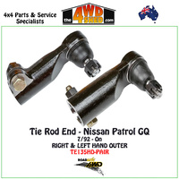 Nissan Patrol GQ Tie Rod End - PAIR