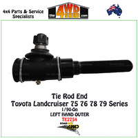 Toyota Landcruiser 75 76 78 79 Series Tie Rod End - LH OUTER fit Relay / Drag Link Rod