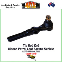 Nissan Patrol Tie Rod End LH Outer Leaf Sprung Vehicles
