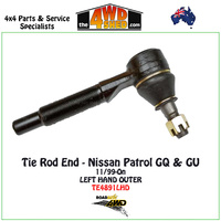 Nissan Patrol GQ & GU Tie Rod End - LH OUTER