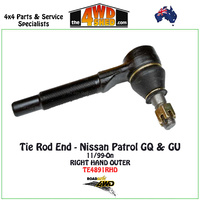 Nissan Patrol GQ & GU Tie Rod End - RH OUTER