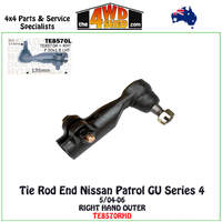 Nissan Patrol GU Y61 Series 4 Tie Rod End 5/04-06 - RH OUTER 