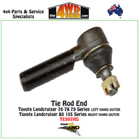 Toyota Landcruiser 75 76 78 79 80 105 Series Tie Rod End LH RH Outer fit Track Rod