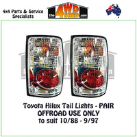 Toyota Hilux Tail Lights 10/88-9/97 - Pair