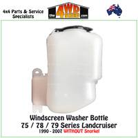Windscreen Washer Bottle 75 78 79 Series Landcruiser without Snorkel