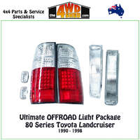 Toyota Landcruiser 80 Series Ultimate LED Light Package 