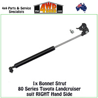 Bonnet Gas Strut Toyota 80 Series Landcruiser RIGHT HAND