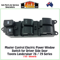 Window Master Switch Control - 76 / 79 Series Toyota Landcruiser