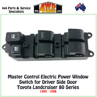 Window Master Switch Control - 80 Series Toyota Landcruiser