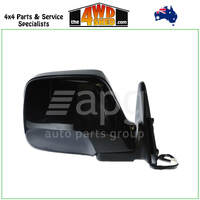 Electric Black Door Mirror Toyota 80 Series Landcruiser - Right