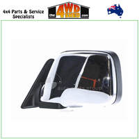 Electric Chrome Door Mirror Toyota 80 Series Landcruiser - Left