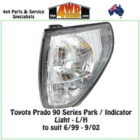 Toyota Prado 90 Series Park Indicator Light 6/99 - 9/02 - LH