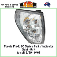 Toyota Prado 90 Series Park Indicator Light 6/99 - 9/02 - RH
