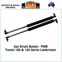 Bonnet Gas Struts Toyota 100 & 105 Series Landcruiser (Pair)