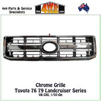 76 79 Series Toyota Landcruiser Chrome Grille