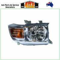 Headlight Toyota Landcruiser 76 78 79 Series V8 1/07-6/16 - Right