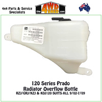 120 Series Prado Radiator Overflow Bottle