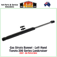 Bonnet Gas Strut Toyota 200 Series Landcruiser LEFT HAND