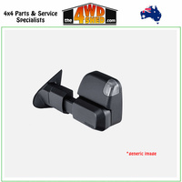Black Power Fold Electric Indicators Towing Mirrors Ford Everest 2015-05/2022