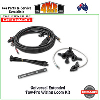 Redarc Universal Extended Tow-Pro Wiring Loom Kit Triton 200 Series Landcruiser NP300 Navara Volkswagen Amarok