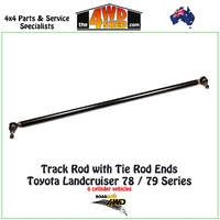 Track Rod with Tie Rod Ends - Toyota Landcruiser 78 & 79 Series 6cyl