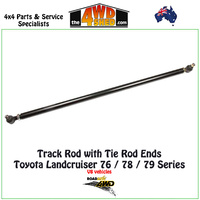 Track Rod with Tie Rod Ends - Toyota Landcruiser 76/78/79 Series V8