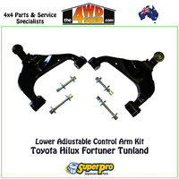 Lower Adjustable Control Arm Kit Toyota Fortuner