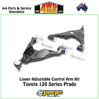 Lower Adjustable Control Arm Kit Toyota Prado 120 Series