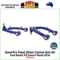 Upper Control Arm Fixed Offset Kit Mazda BT50 UP UR