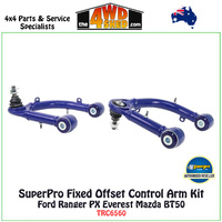 Upper Control Arm Fixed Offset Kit Ford Ranger PX 2011-On