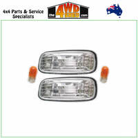 Guard Indicator Toyota 90 Series Prado Clear - Pair