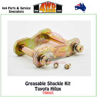 Greasable Shackle Kit Toyota Hilux 8/2004-On