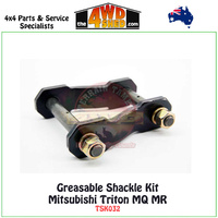 Greasable Shackle Kit Mitsubishi Triton MQ MR
