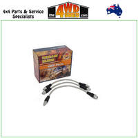 Braided Brake Lines Kits Toyota Hilux GGN25 GGN35 KUN25 KUN26 KUN35 8/04-On