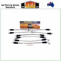 Braided Brake Lines Kits Toyota Prado 250 Series 