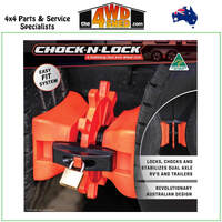 Chock 'n Lock Stabilising Dual Axle Wheel Lock
