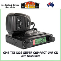 GME TX3120S Super Compact UHF CB with ScanSuite