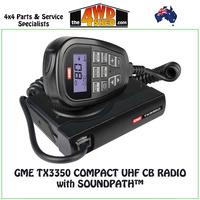 GME TX3350 Compact UHF CB Radio with SOUNDPATH™