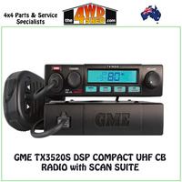 GME TX3520S DSP Compact UHF CB Radio with SCAN SUITE