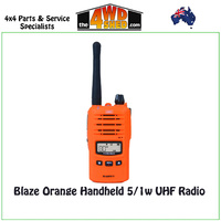 Blaze Orange Handheld 5/1w UHF Radio TX6160XO