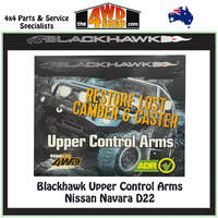 Blackhawk Upper Control Arms Nissan Navara D22
