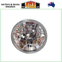 Semi Sealed Beam Crystal Round 7" H4 Headlight