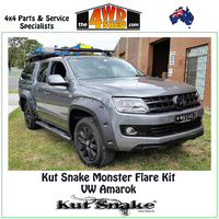 Kut Snake Monster Flare Kit - VW Amarok FULL KIT