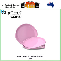 Rose Pink ClipCroc® Plates 4 Pack