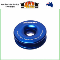 Blue Anodized Recovery Winch Ring 100mm 9500kg