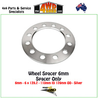 Wheel Spacer - 6mm